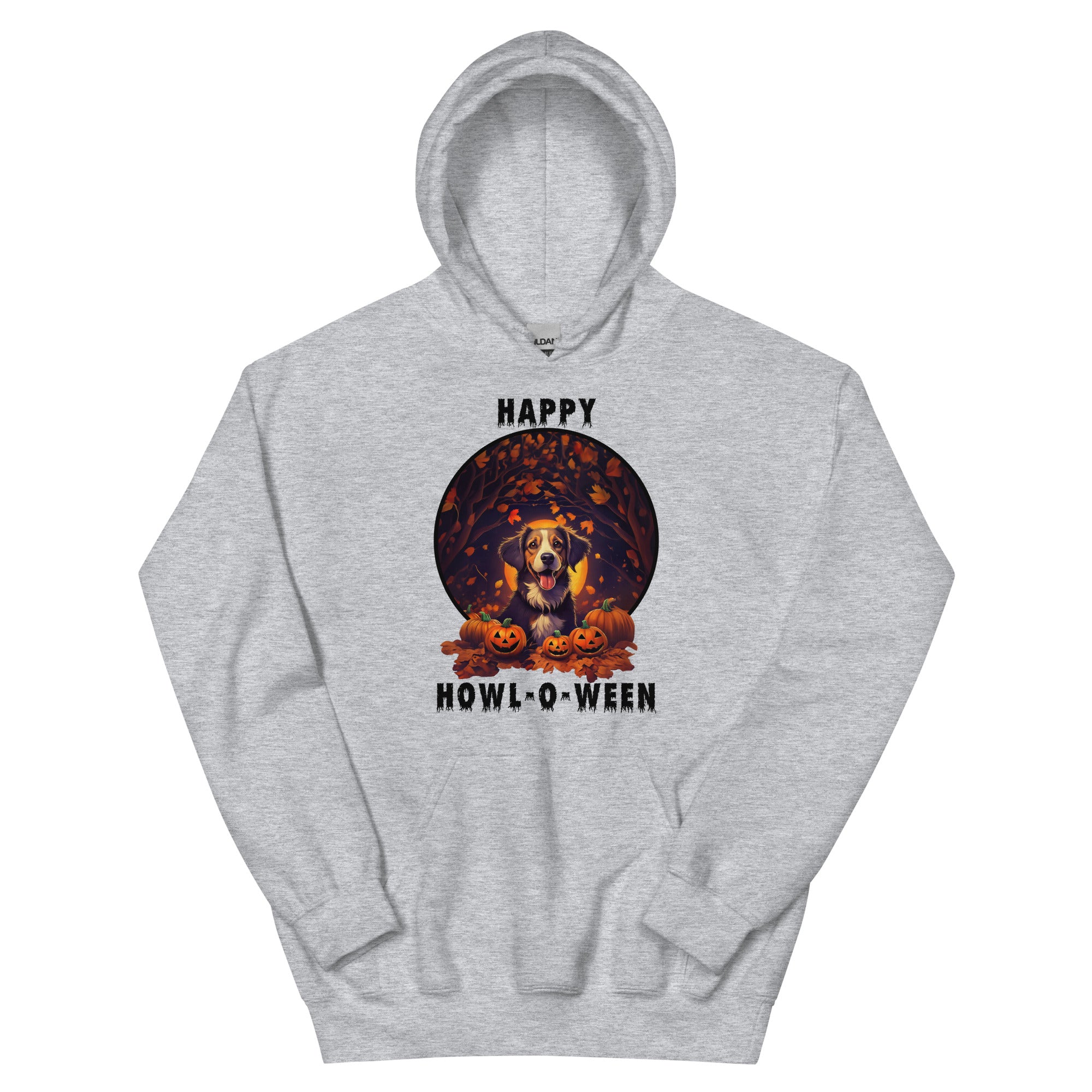 Happy Howl-O-Ween Unisex Hoodie