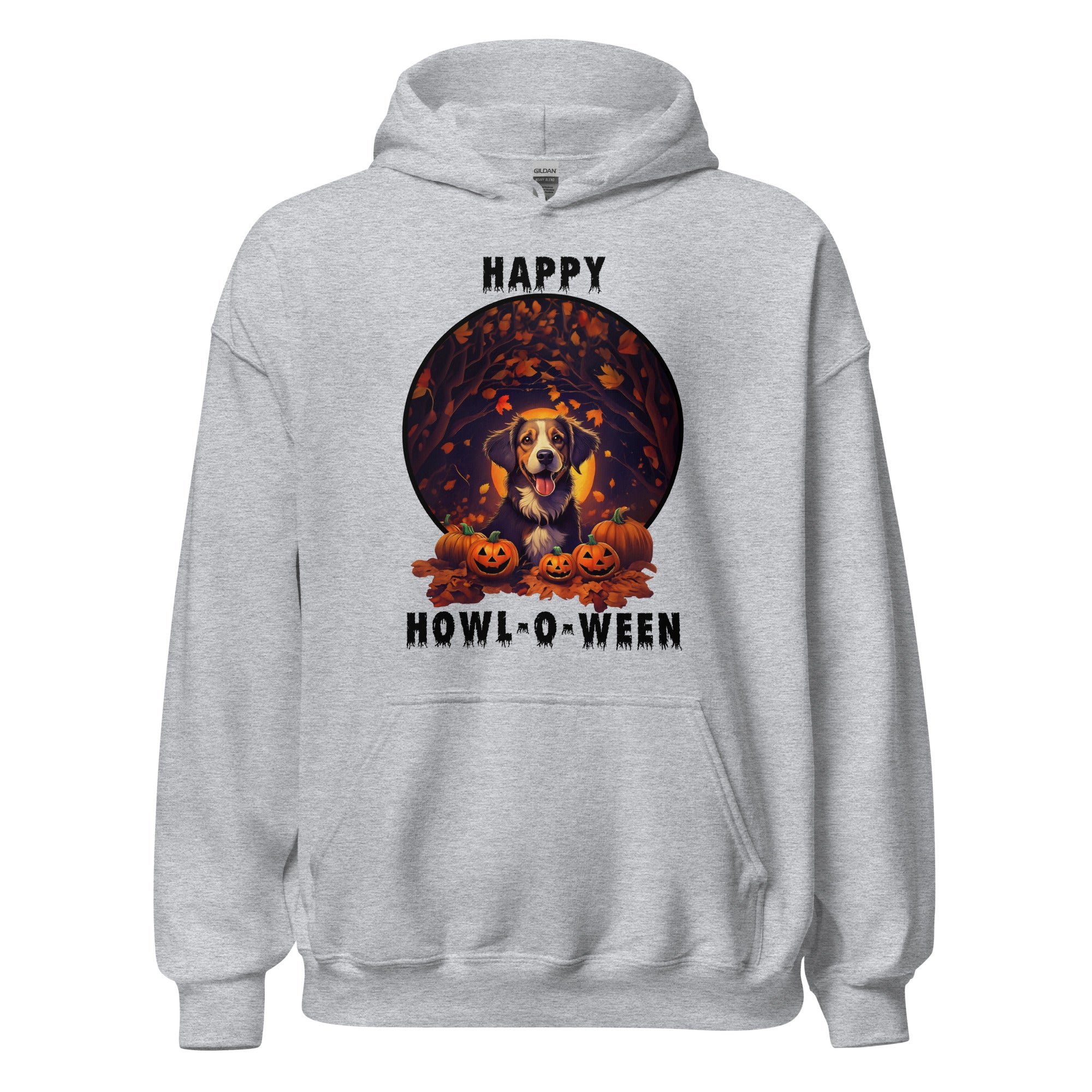 Happy Howl-O-Ween Unisex Hoodie