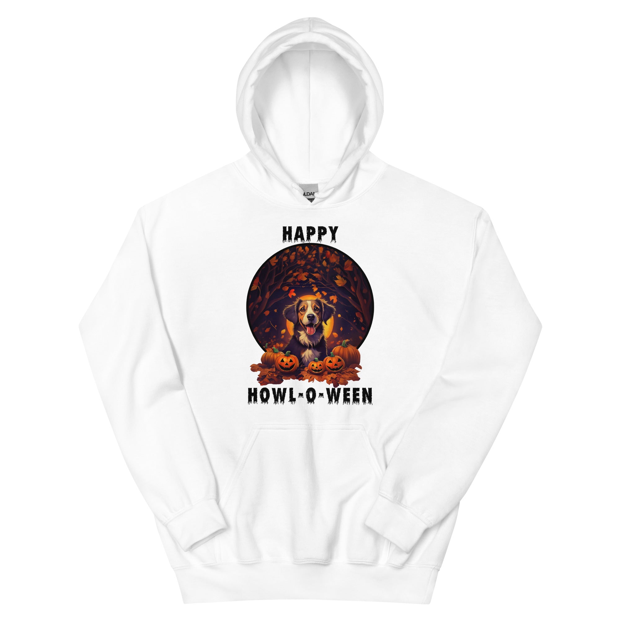 Happy Howl-O-Ween Unisex Hoodie