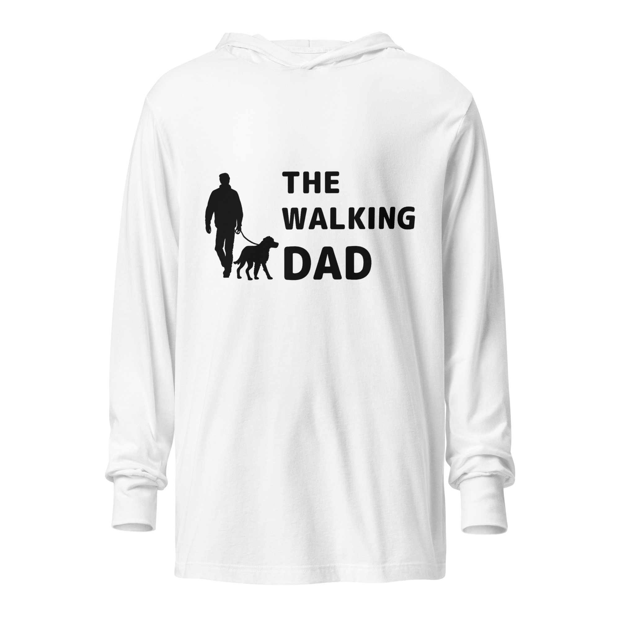 The Walking Dad Hooded Long-Sleeve Tee