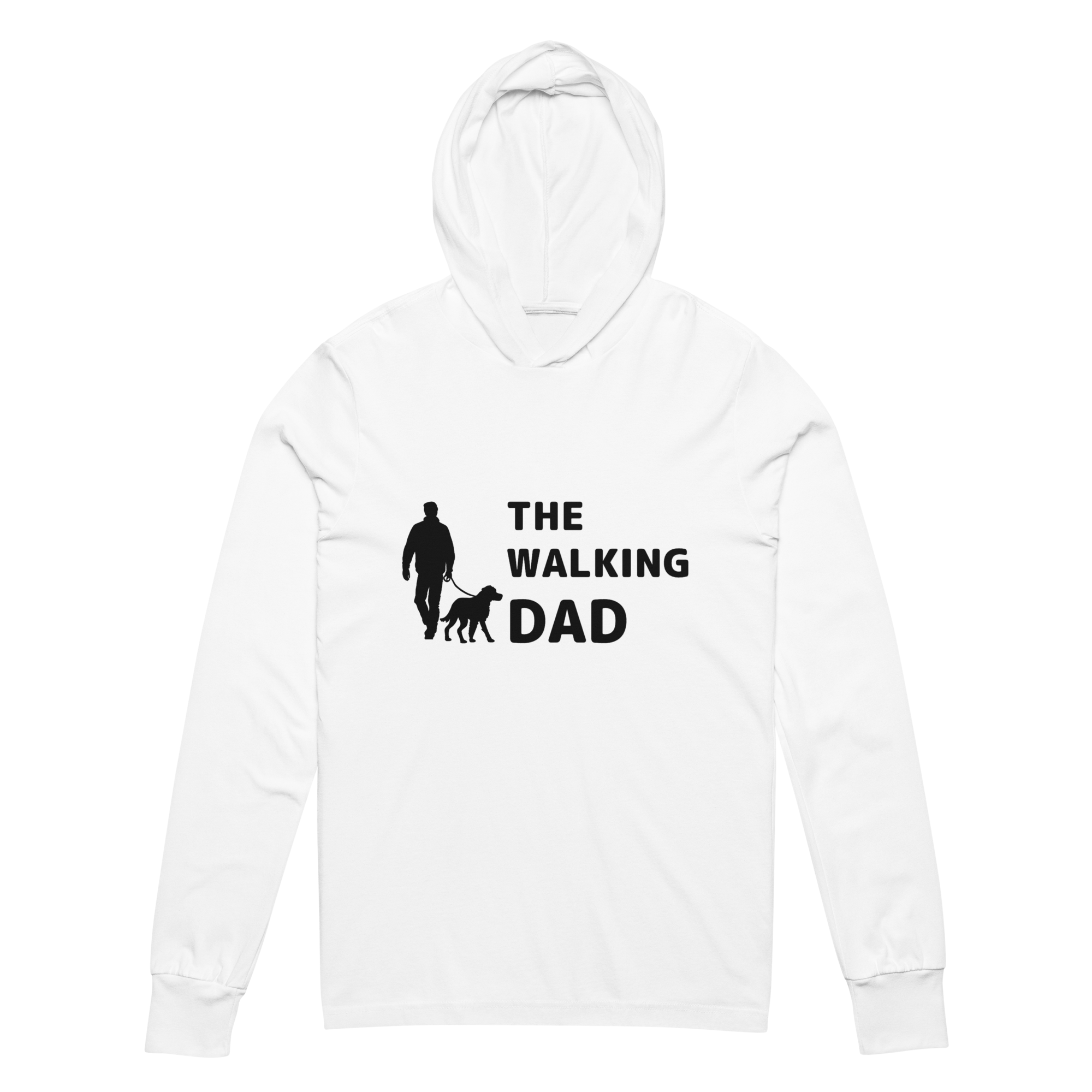 The Walking Dad Hooded Long-Sleeve Tee