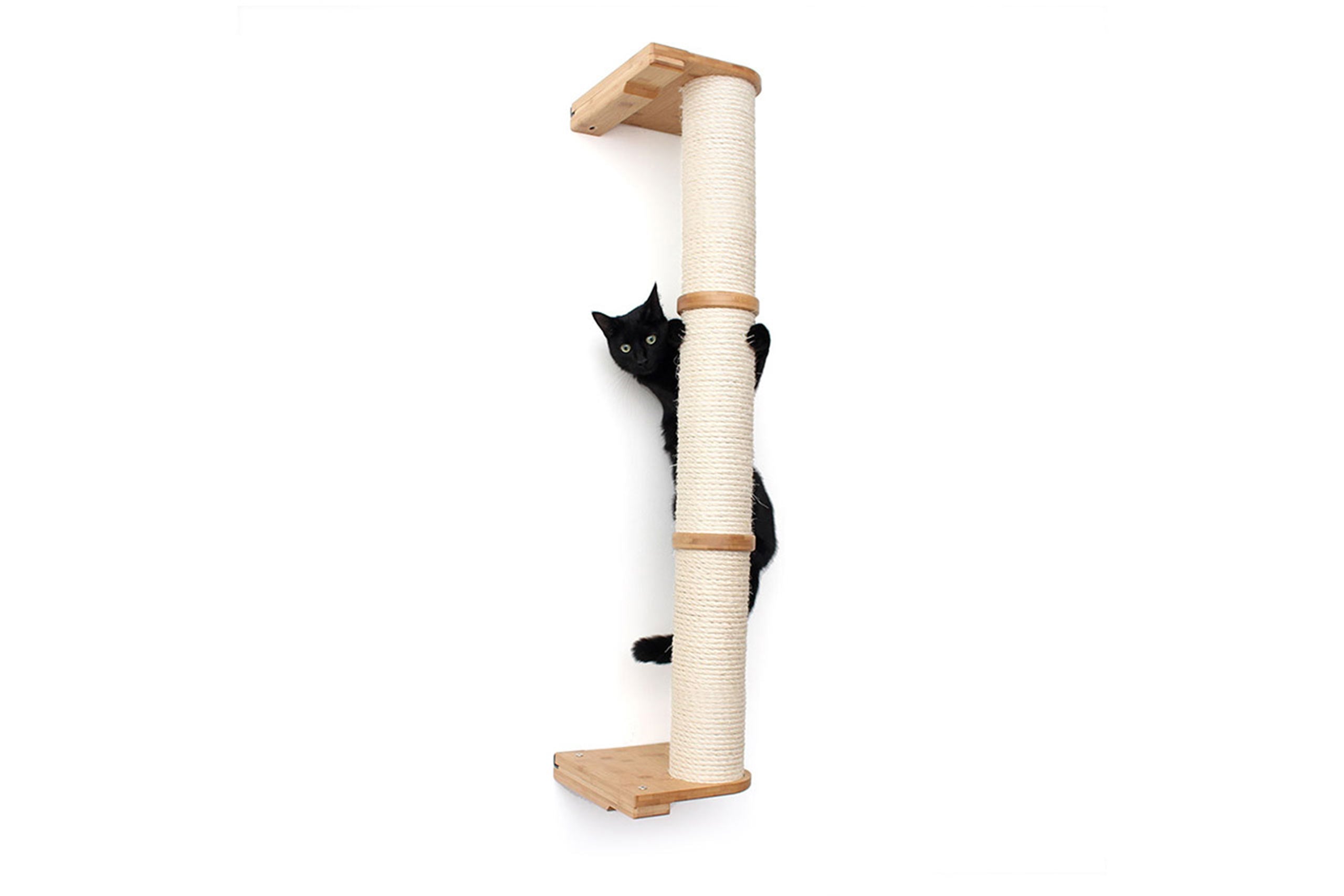 Cat Scratching Pole (Wall-Mounted) - by Catastrophic Creations