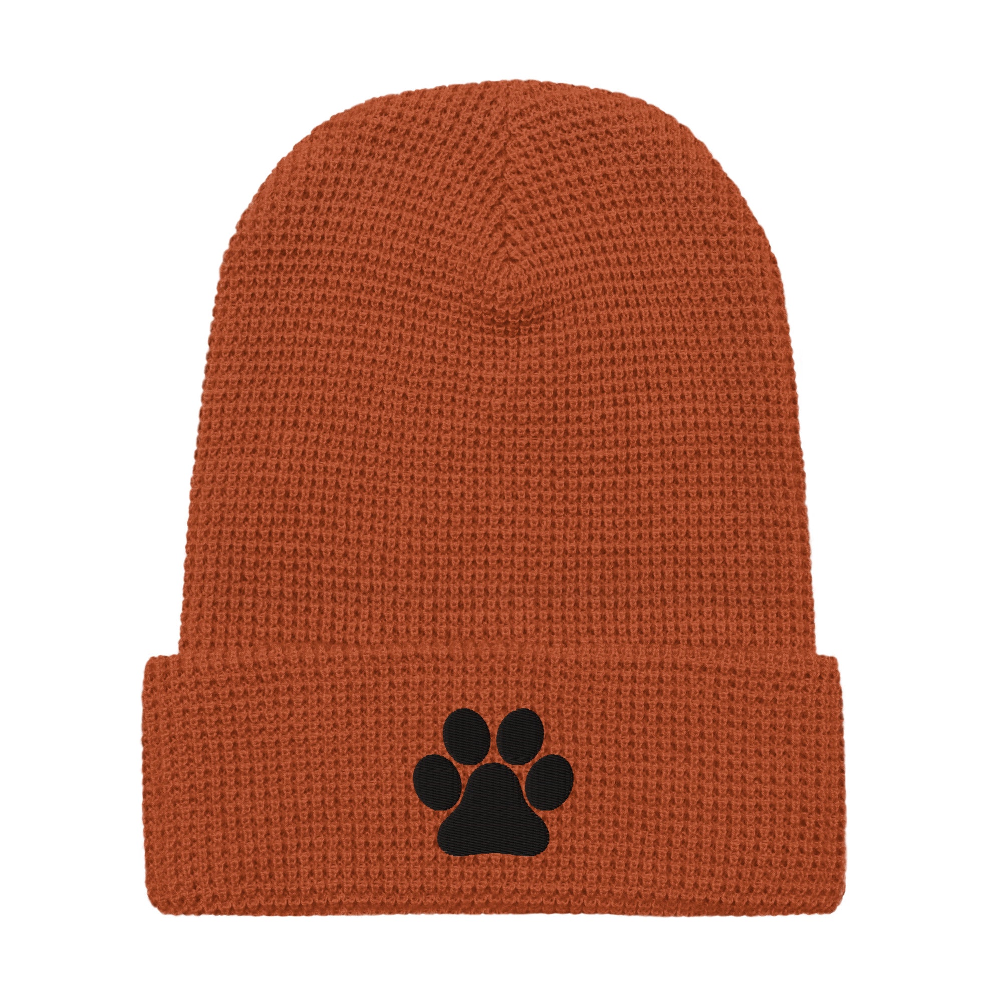 Pawsomely Warm Waffle Beanie