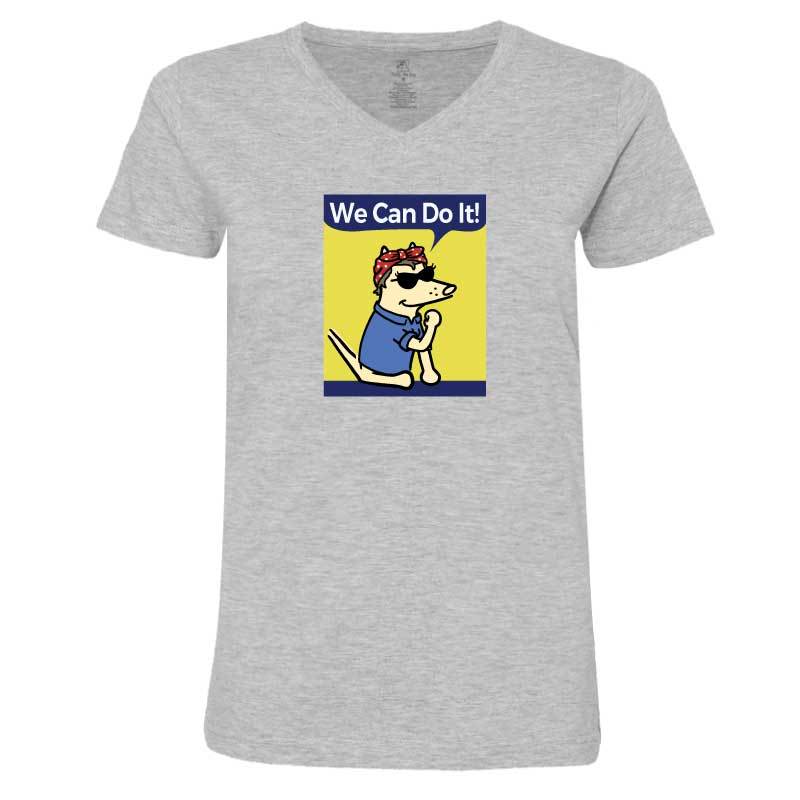 We Can Do It - Ladies T-Shirt V-Neck