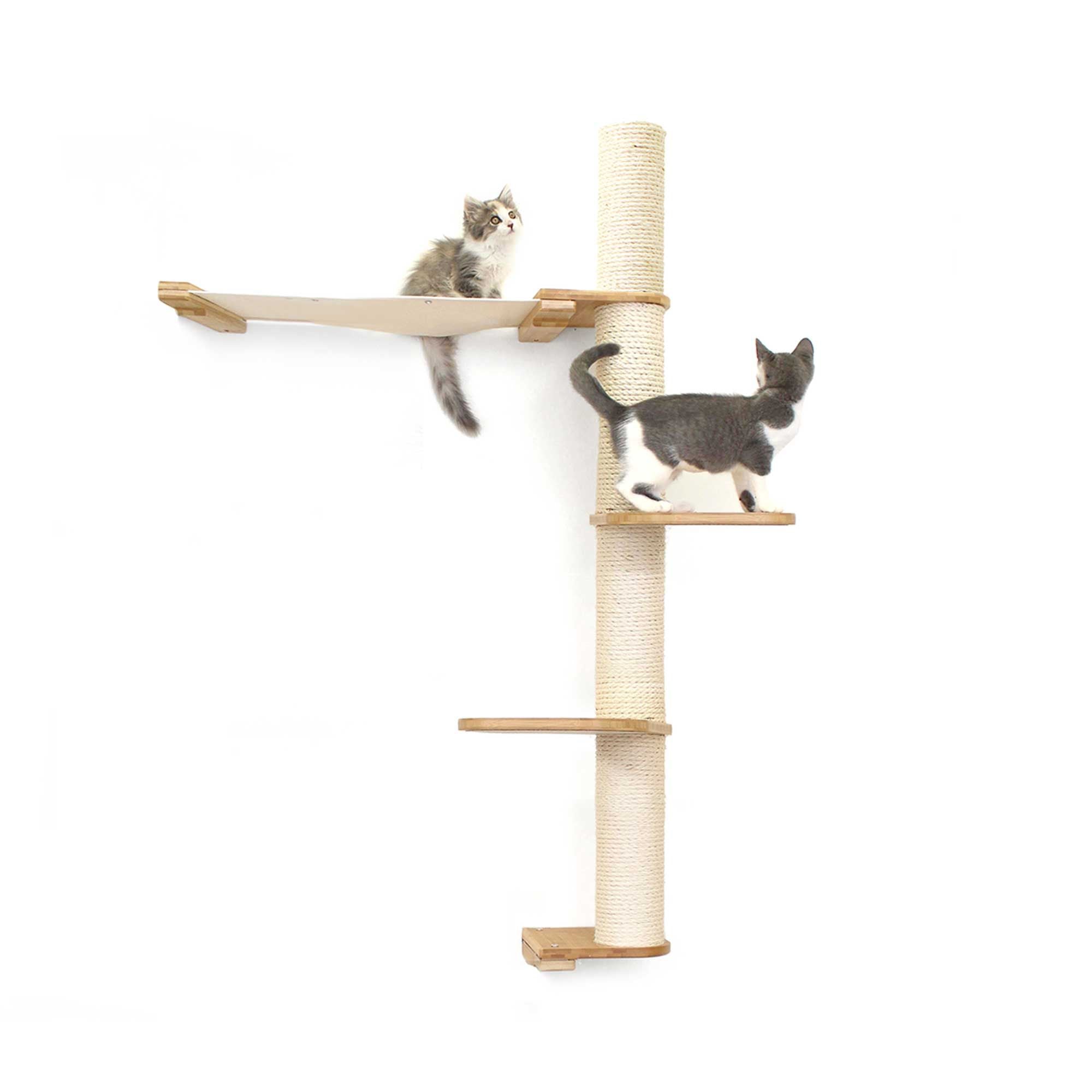 The Crow's Nest: High, Tall Cat Tree/Hammock - by Catastrophic Creations